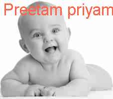 baby Preetam priyam